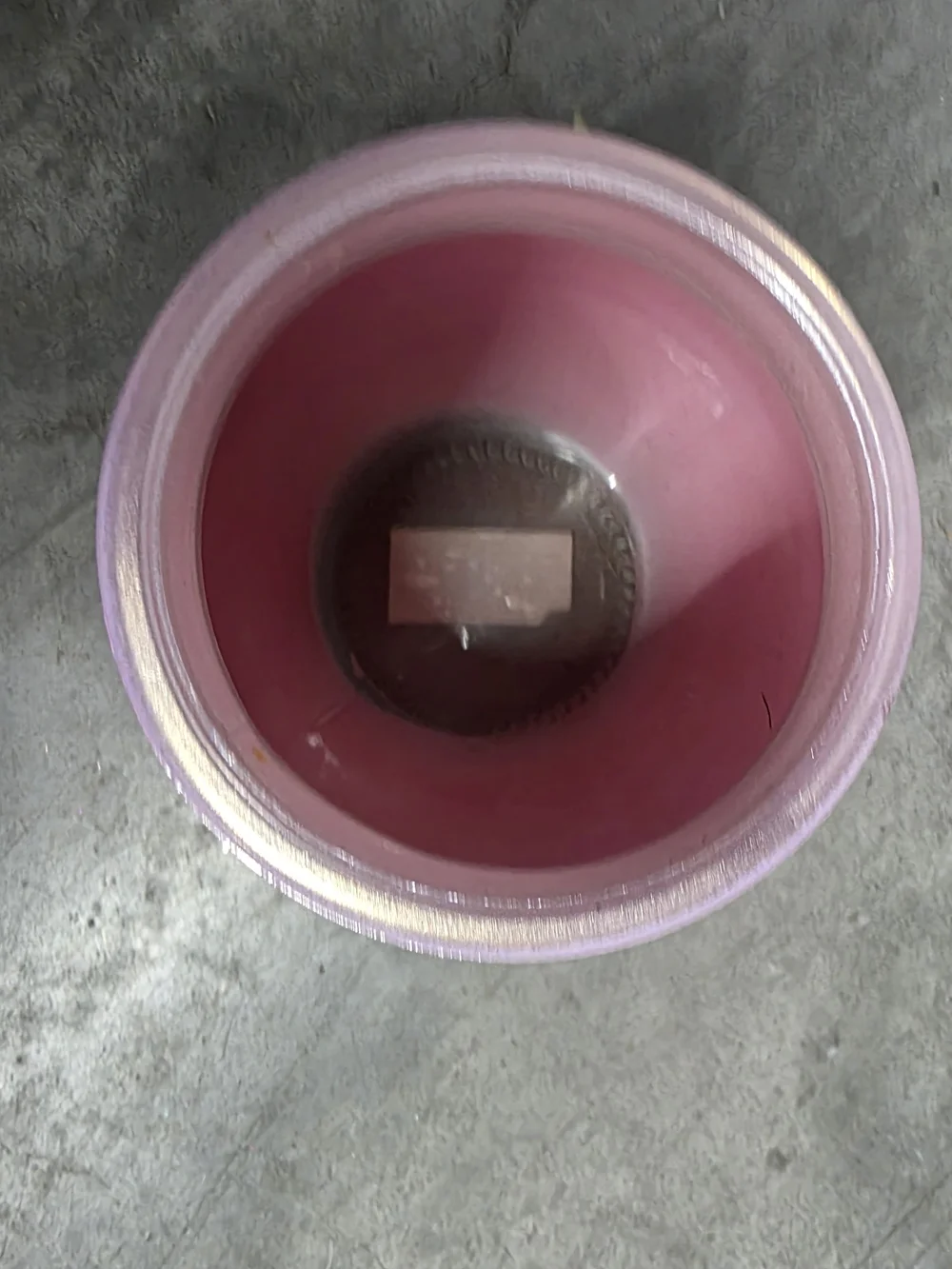 Pink Iridescent Glass Vase - Home Accents